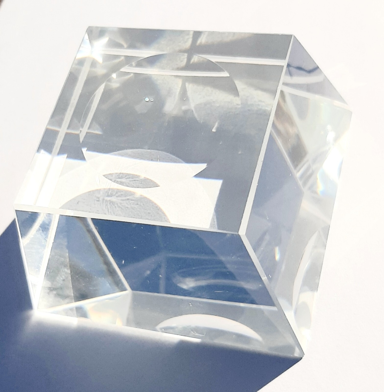K9 Clear Crystal Sphere Ball 50-200mm with Crystal Stand Meditation Healing