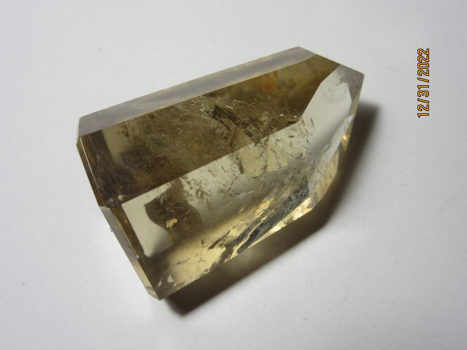 AAA Brazilian Smoky Quartz Cut Polished 1 7/8″ Point Collectible Reiki BSQCP-4