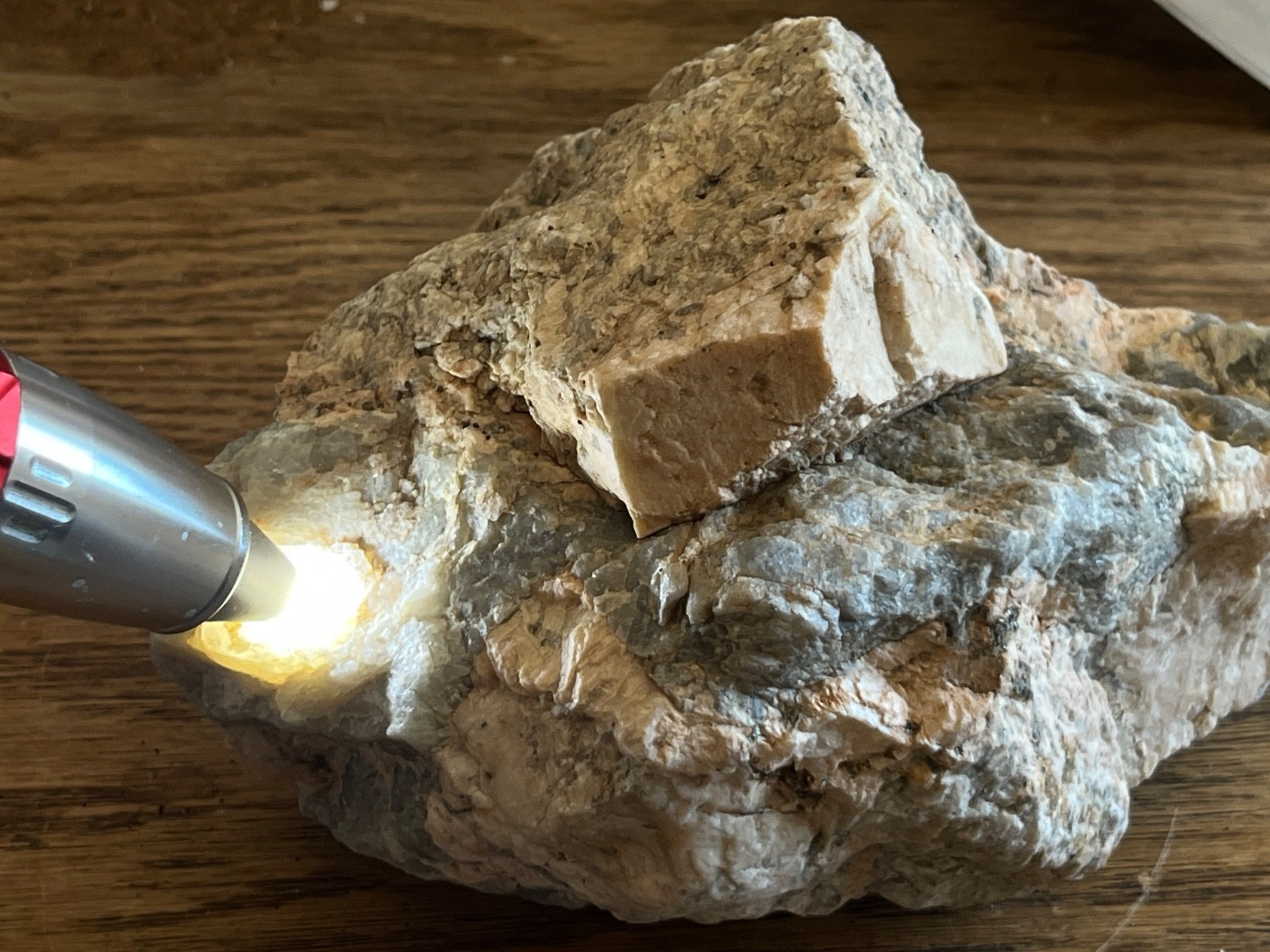 Natural Pegmatite Quartz Feldspar Specimen Raw Rock Morongo Valley CA 5.13 lbs