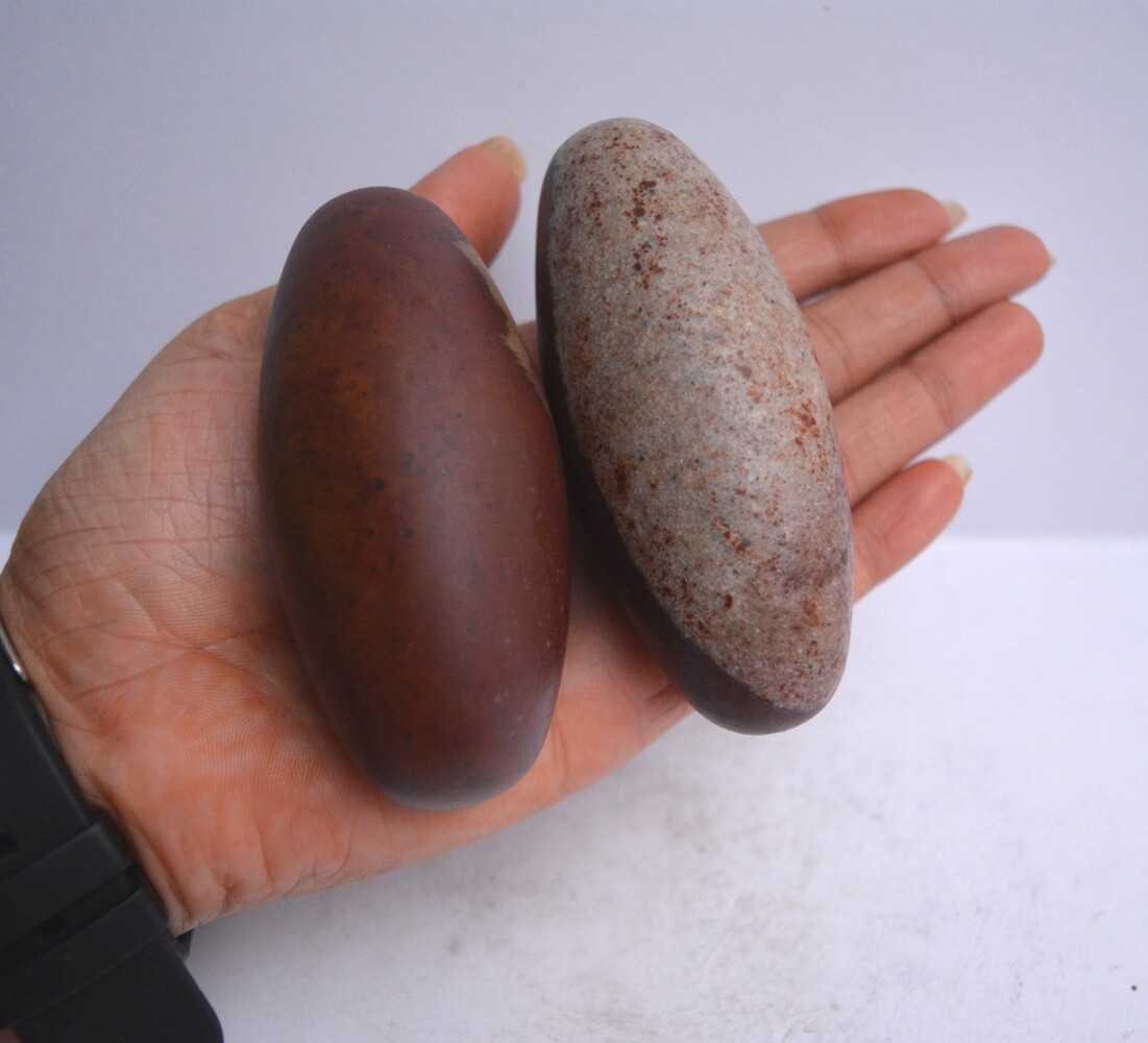 Shiva Lingam Narmada River India Lingam Crystal Stone & Home Decor Gift~165