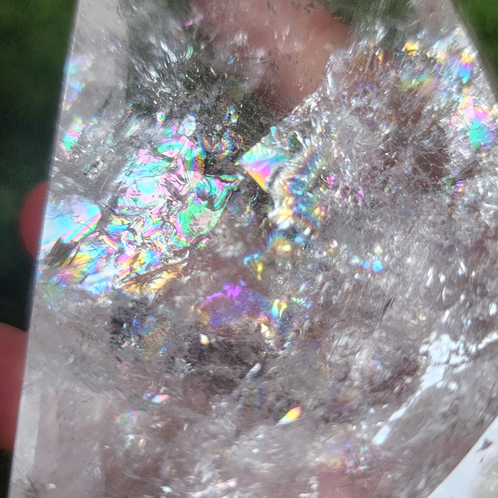 HQ Brazilian Clear Quartz Tower