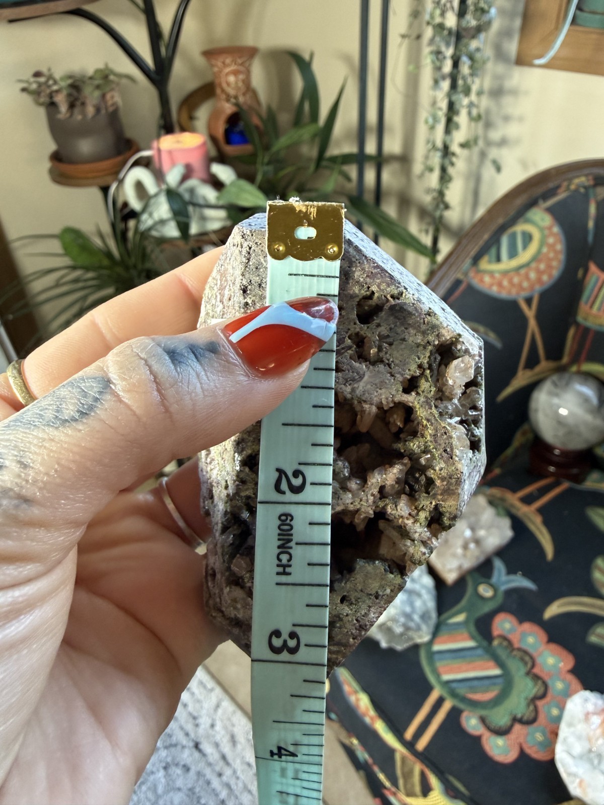 Turkish Epidote & Quartz Specimen with Cavities – 6.81 oz