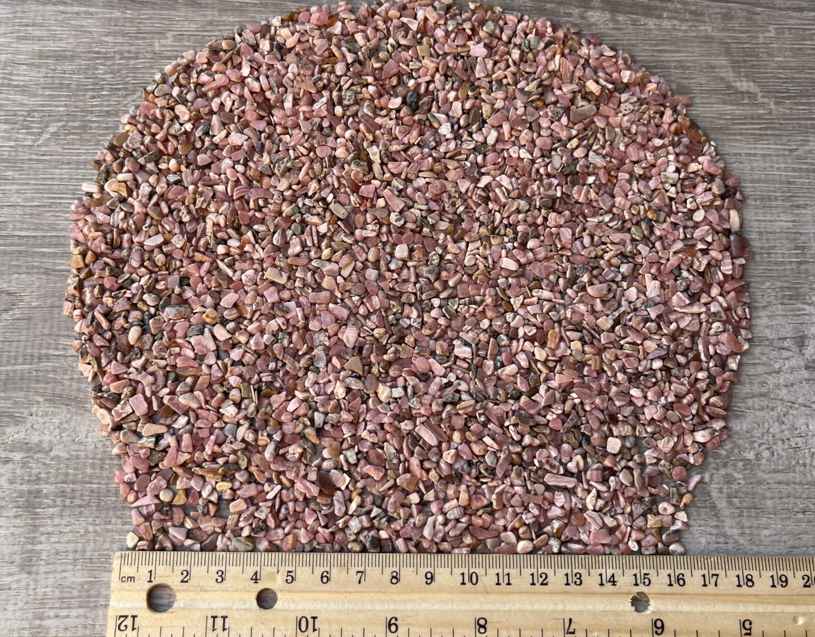 Grade A++ Rhodochrosite Semi Tumbled Gemstone Mini Chips 3 – 5mm, Wholesale Bulk