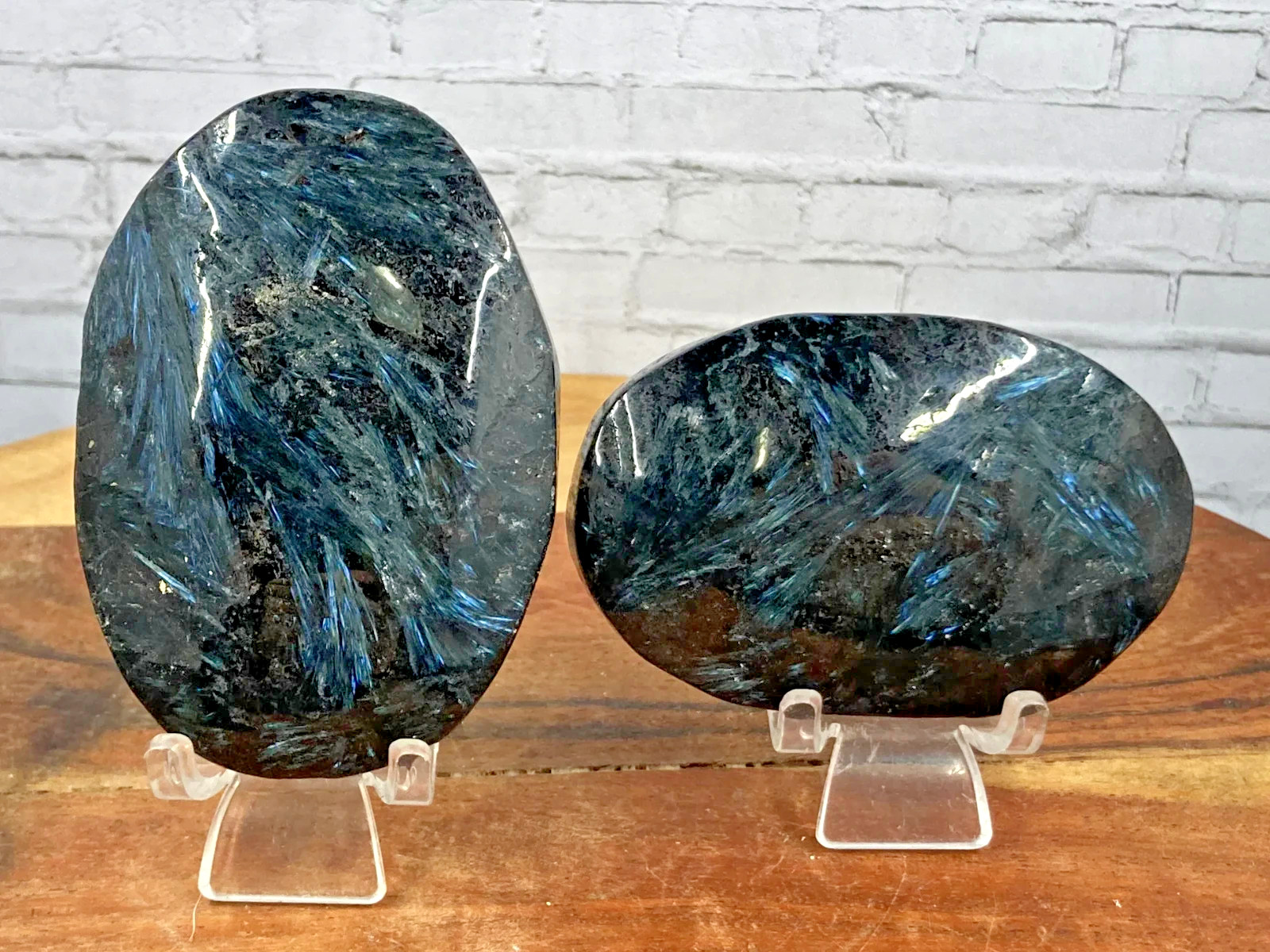 2025NEW !Arfvedsonite PalmStone Healing Reiki Stone Gift Home Decor Collection