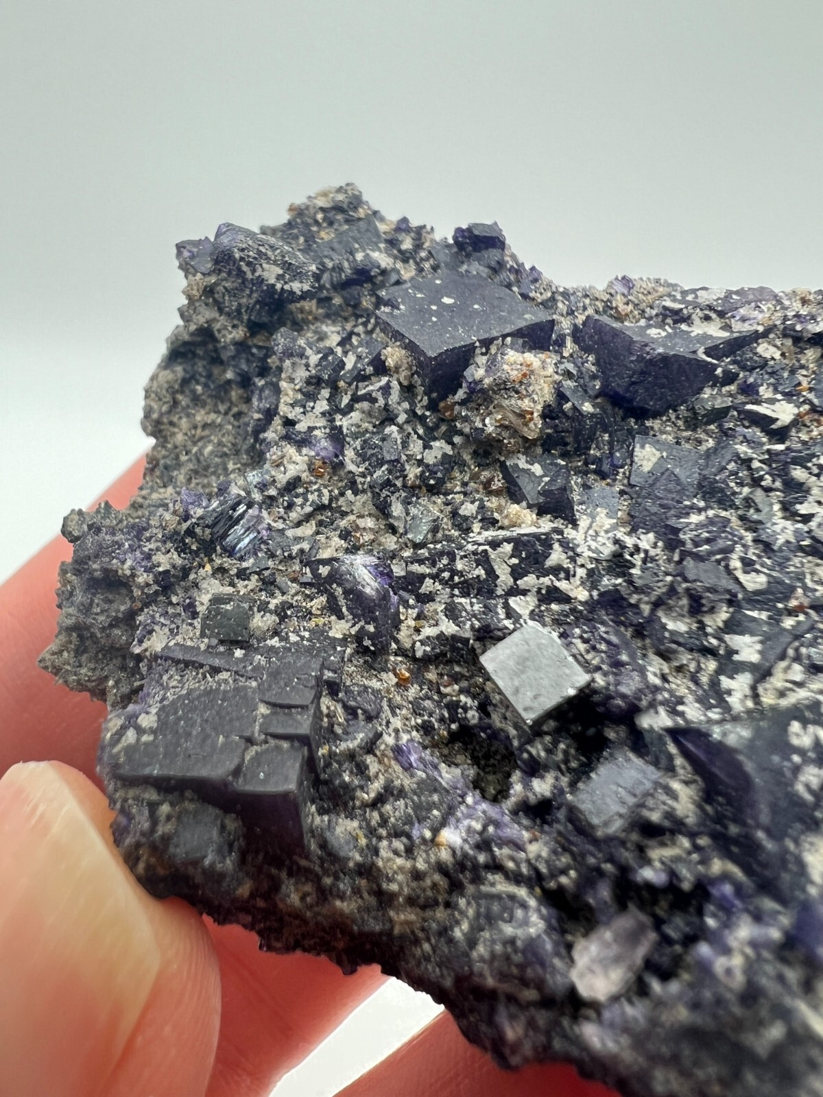 Old-time Cave-In-Rock Purple Fluorite, Illinois