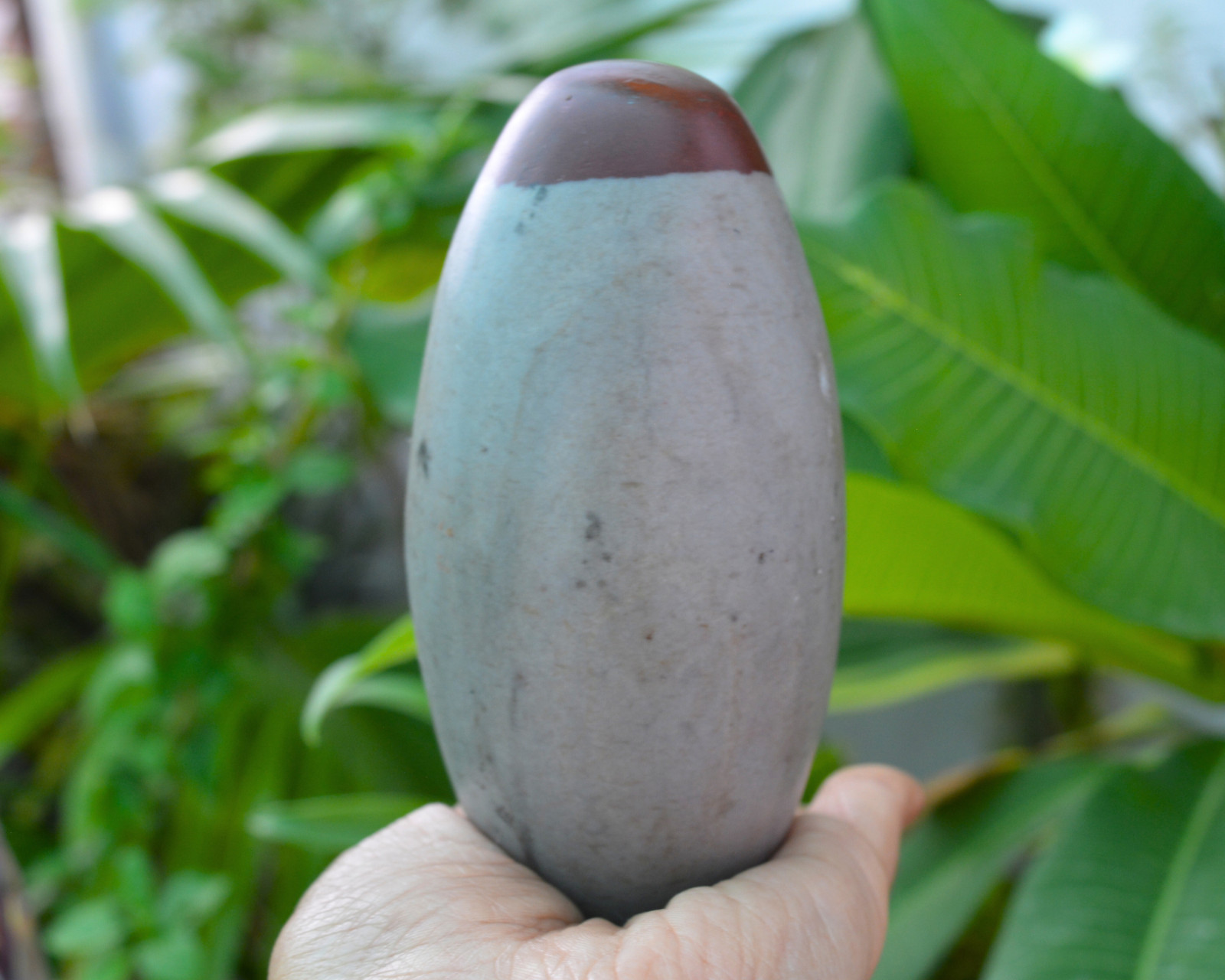 Original Elongated Egg Size: 3.5″4.5″ Inch union Narmadeshwar shivling ~750