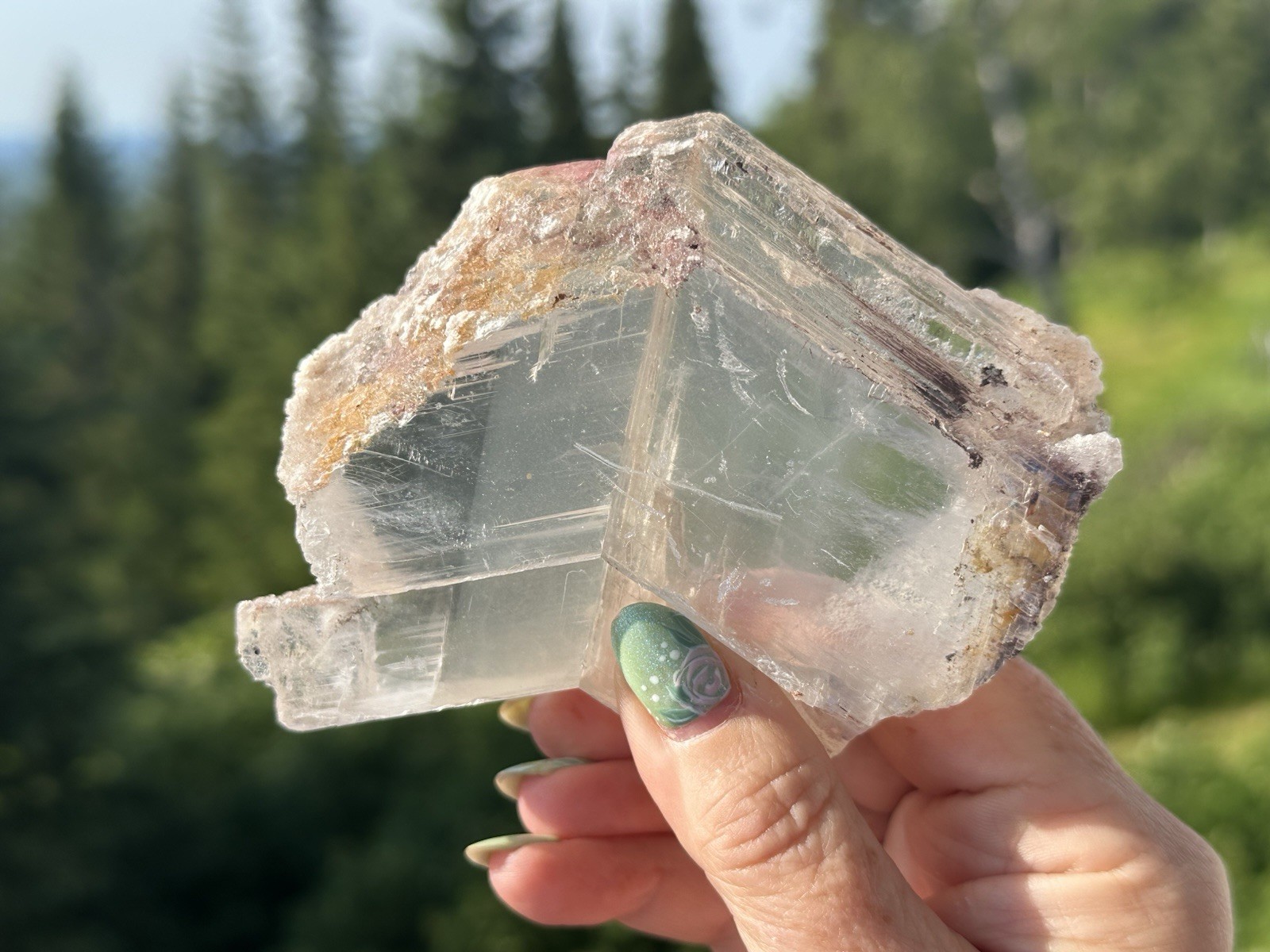 Selenite ~ Lavrion Mining District, Hilarion Mines, Greece ~ 305g ~