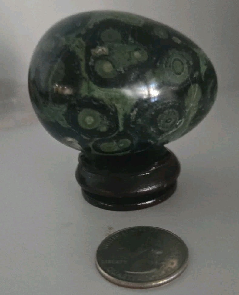 Natural Kambaba Jasper Egg (No Stand)
