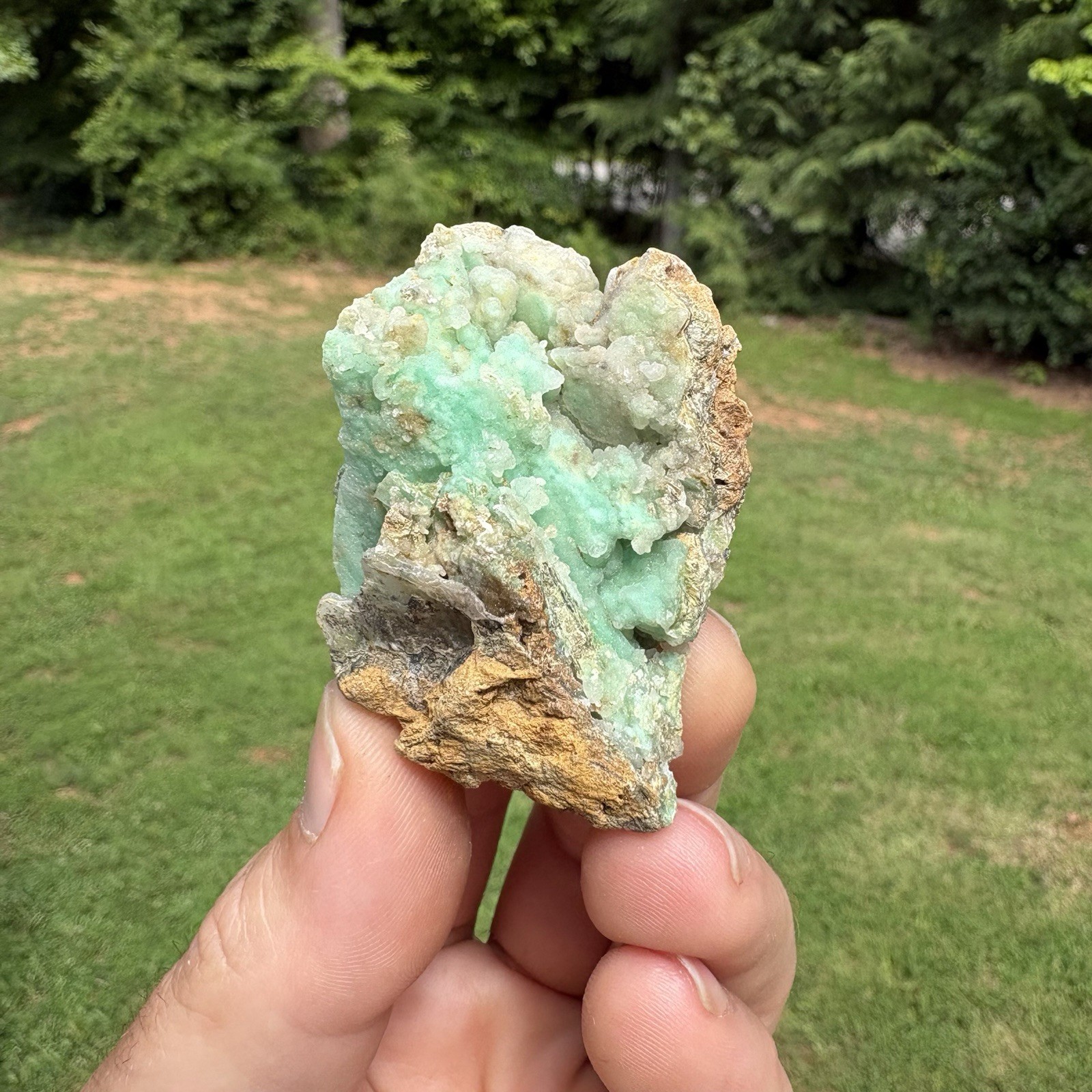 Lot Of 8 Natural Garnierite Mineral Nickel Ore Specimen