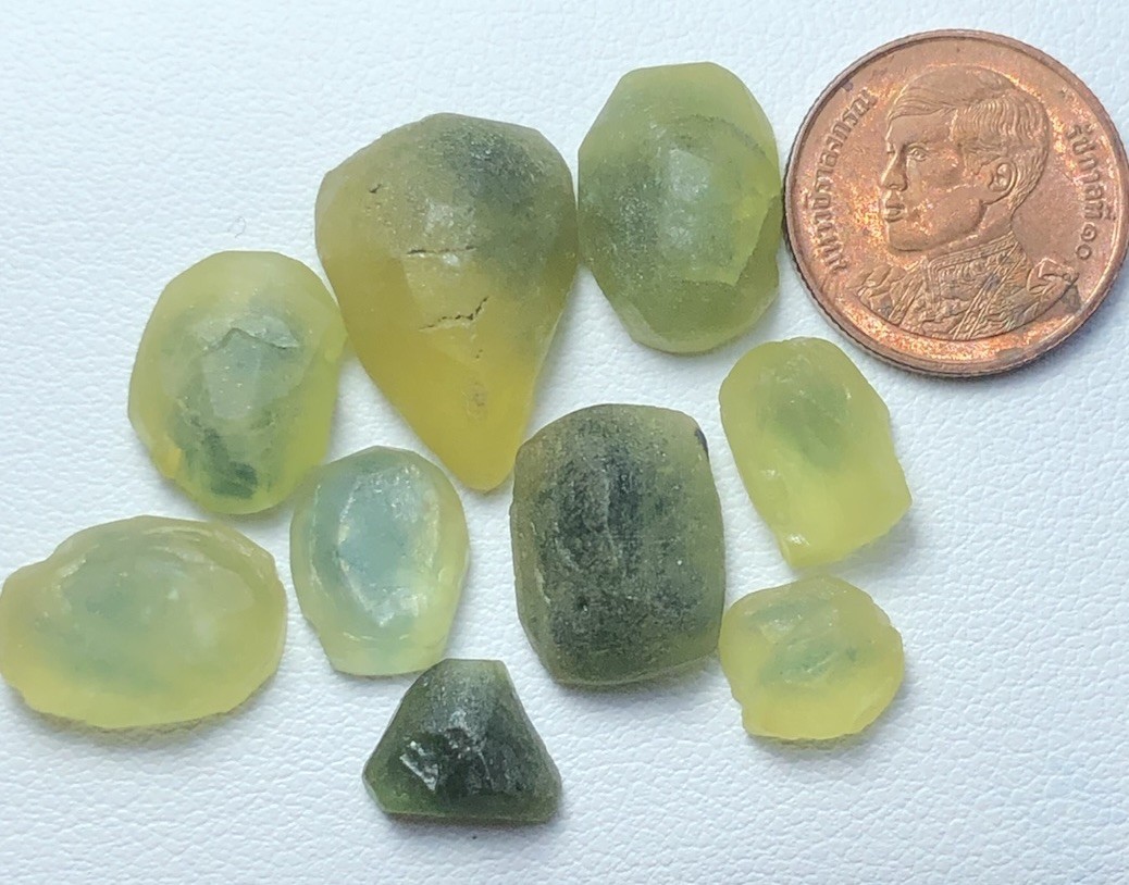 52.70 Crt / 9 Piece / Beautiful Preformed Sapphire Good Deal Available