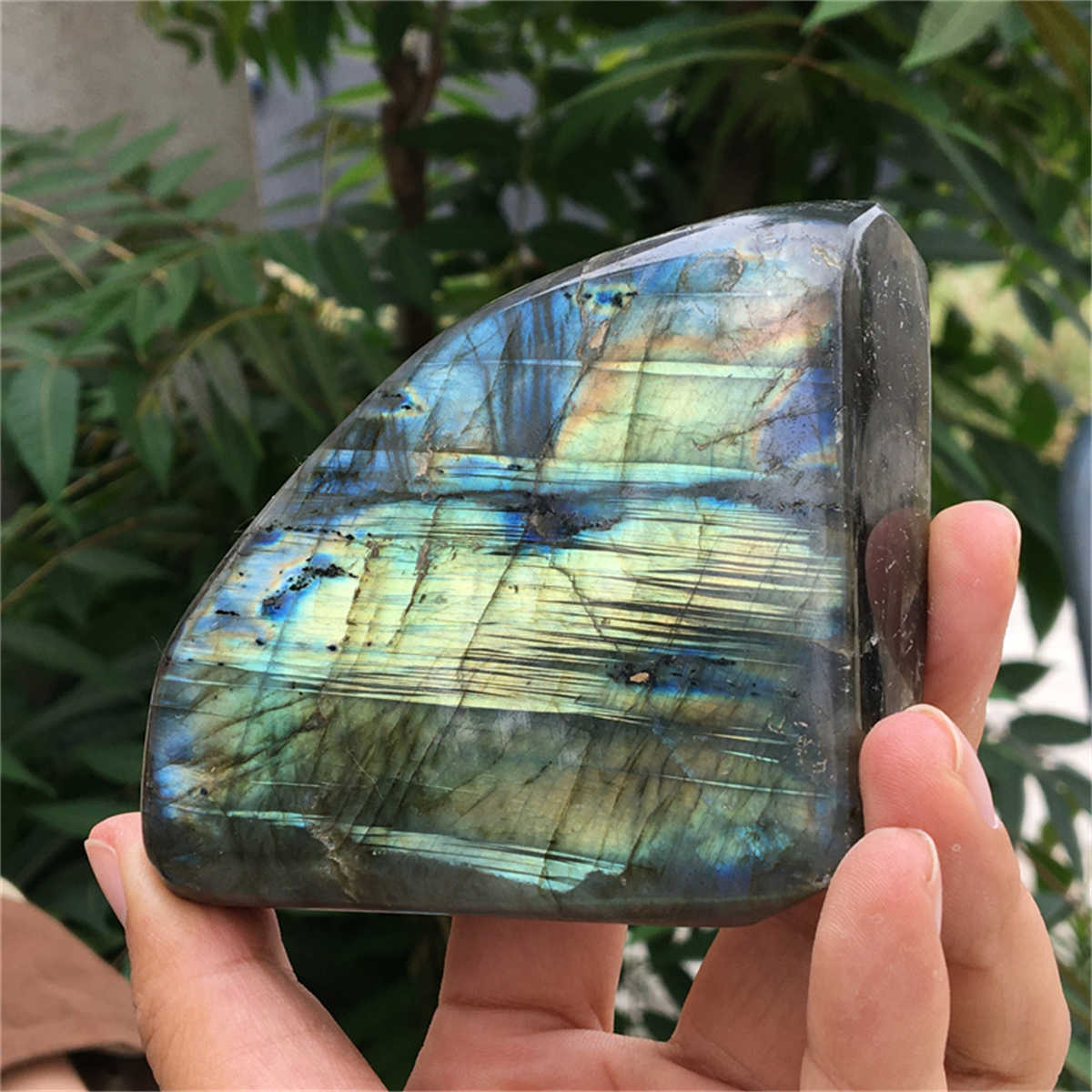370g Natural Labradorite Mineral Quartz Crystal Mineral Reiki healing