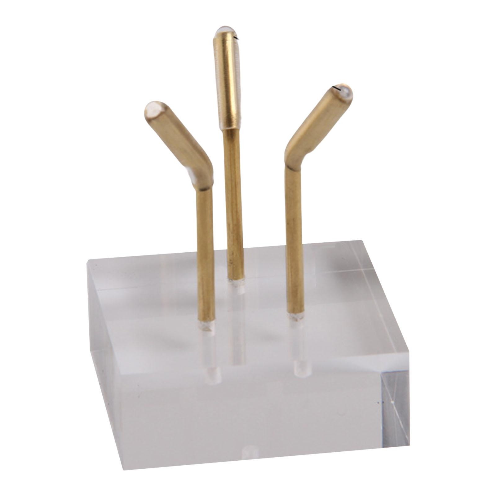 Acrylic Display Holder Display Easel Stand Support Rack Mineral for Ball Agate