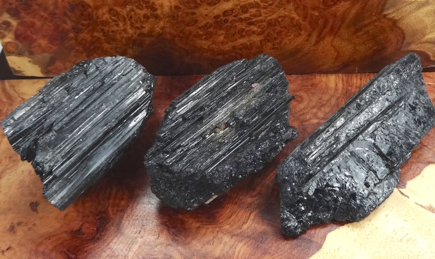 Large Black Tourmaline Crystal 1 LB ( 5 – 8 Pcs ) Crystal From Brazil