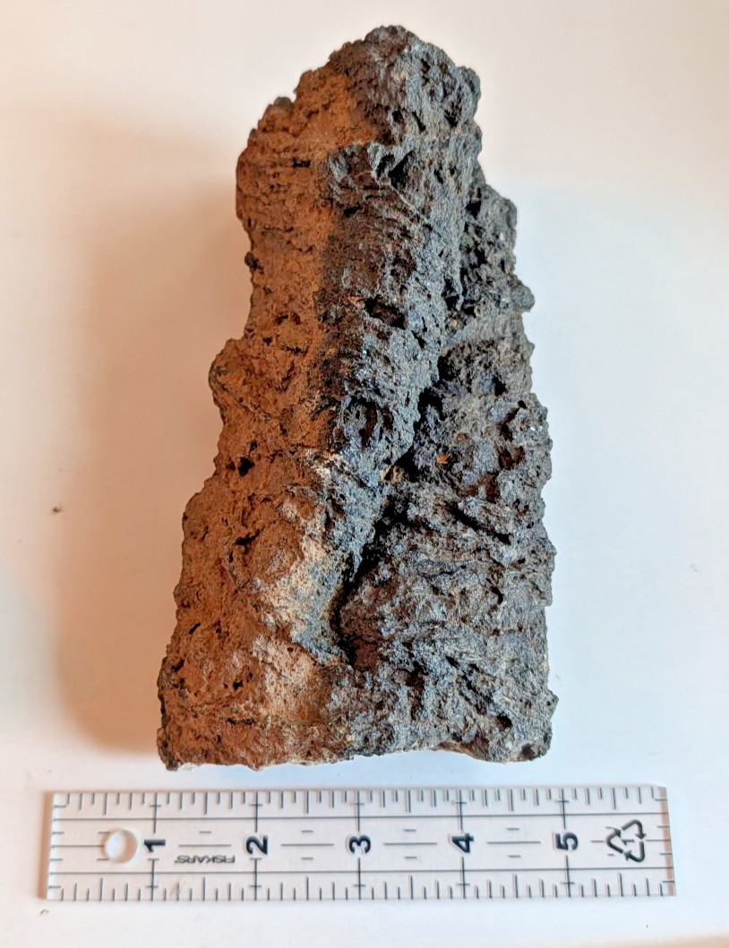 Vintage 1978 New Mexico Pahoehoe Rope Lava Rock Specimen Lot El Malpais Grants