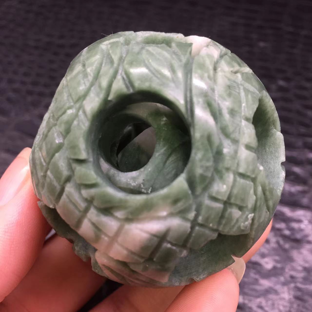 Natuaral XIU Jade Quartz Sphere Crystal Exquisite Ball Magic Healing Decorat 1Pc