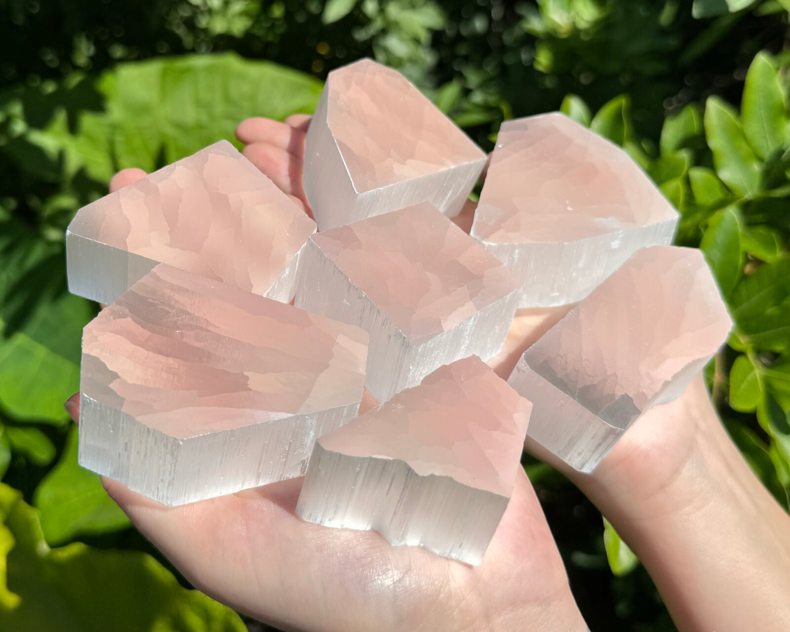 Ulexite TV Rock Chunks, Television Stones – Choose Size (Optical Crystals)