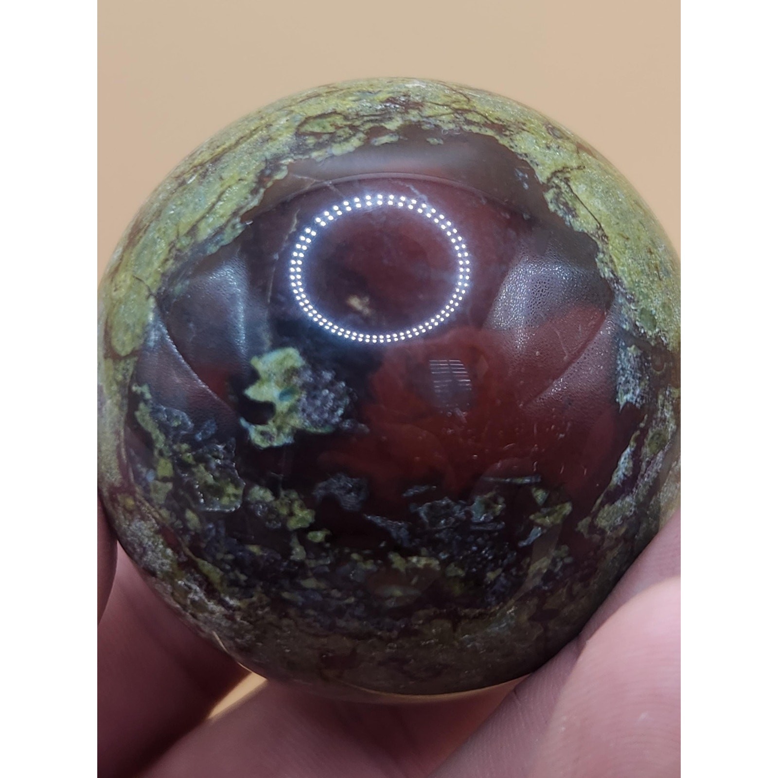 Dragon’s Blood Sphere – 2.25 inches in Diameter