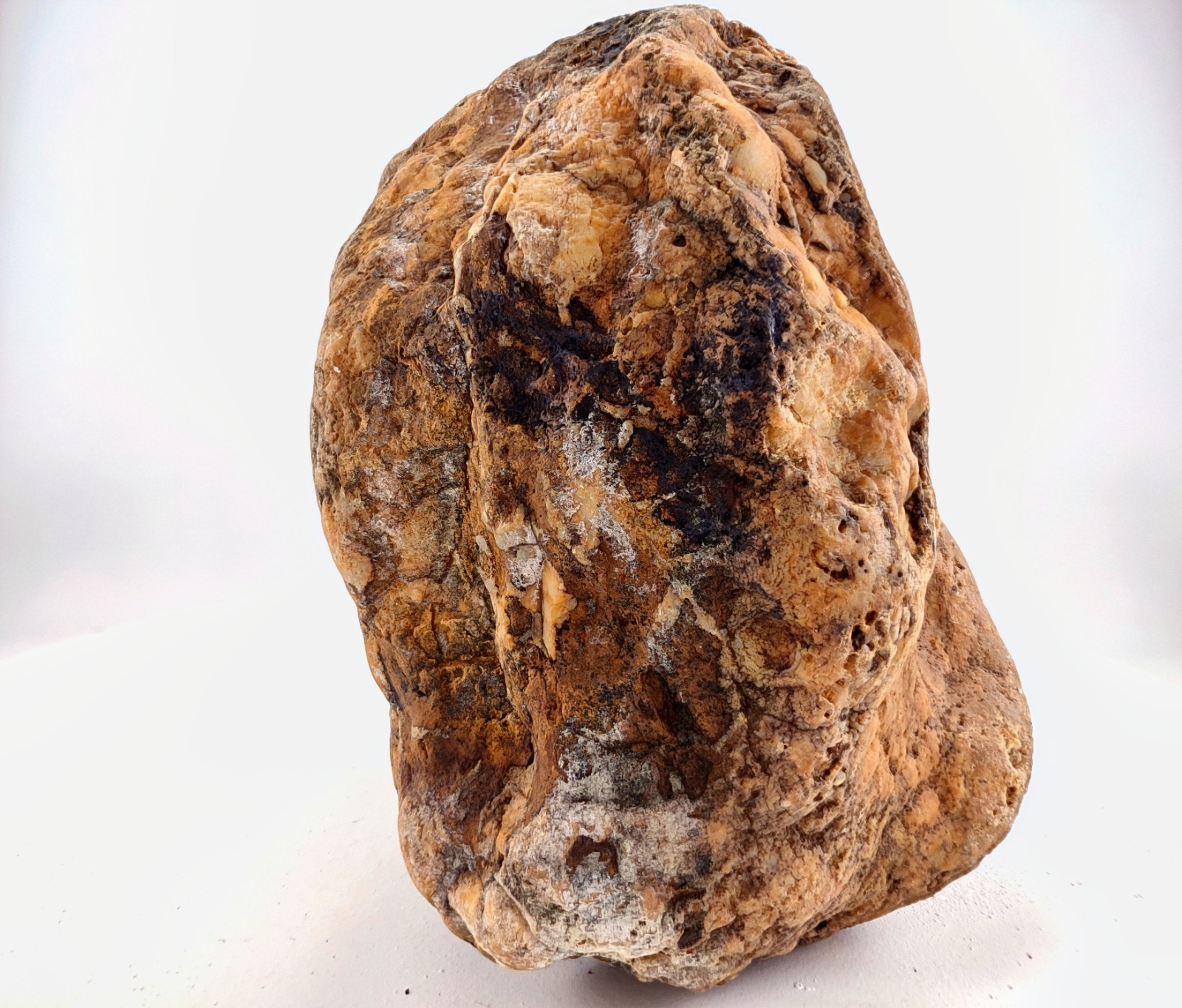 7″ Unopened Kentucky Geode Nodule Natural Quartz Crystal 6.8 LB Dense Specimen
