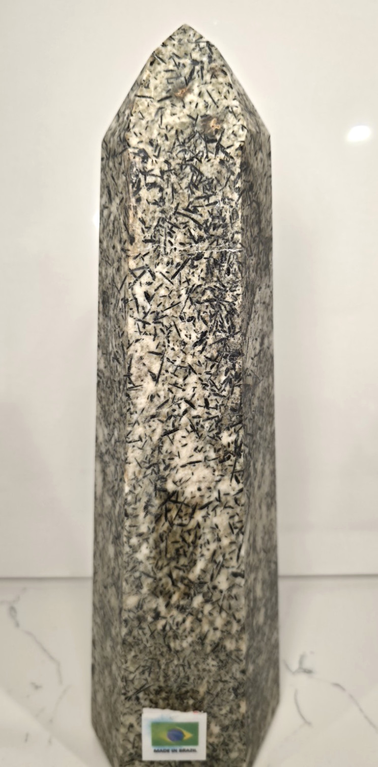 5.8LB 11.5″ Epidote Crystal Tower Obelisk