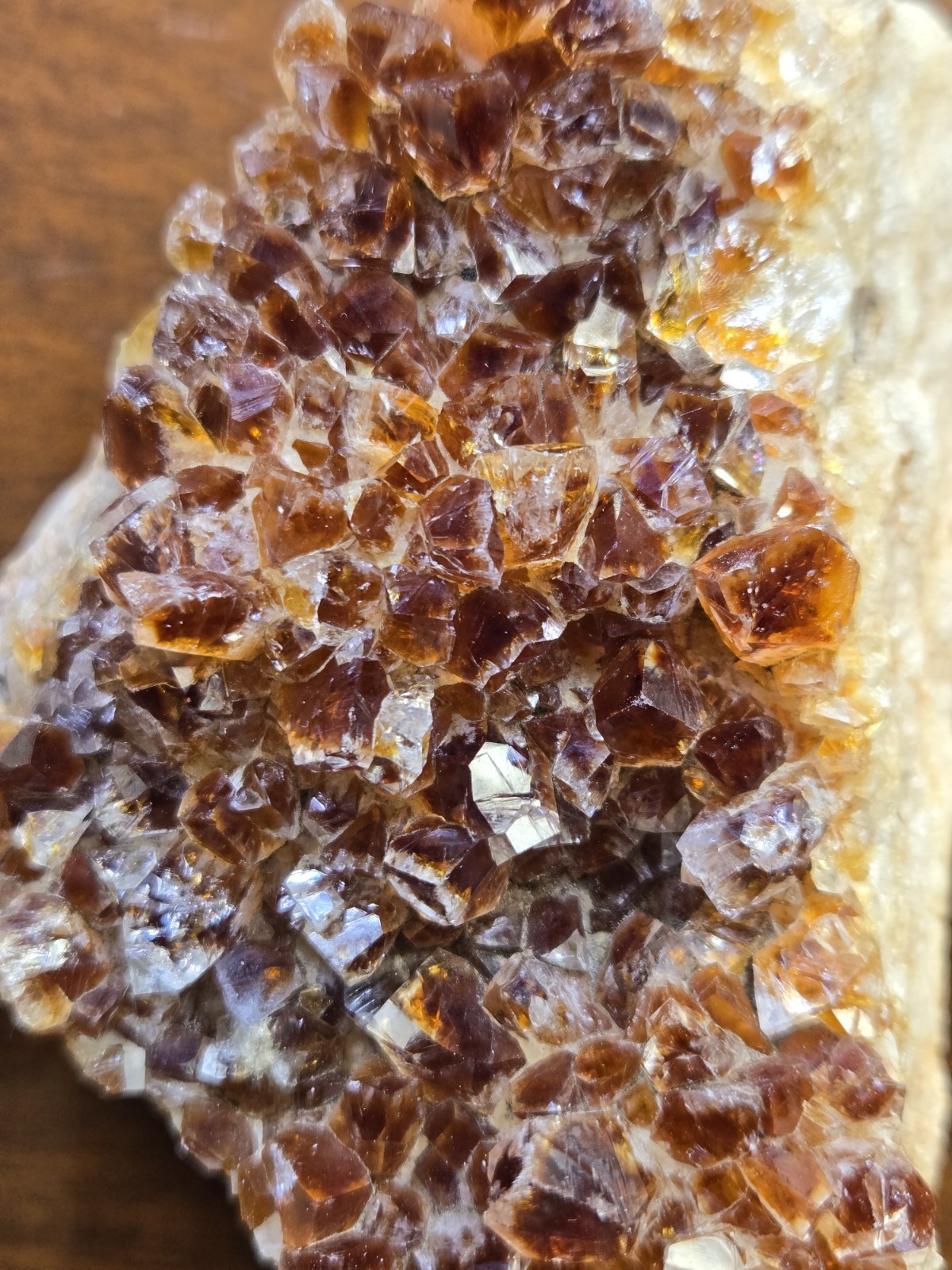 Citrine Crystal Cluster, 3″ – 4.5″ x 2″ – 3.75″, 9 – 15 oz., Bulk Discount