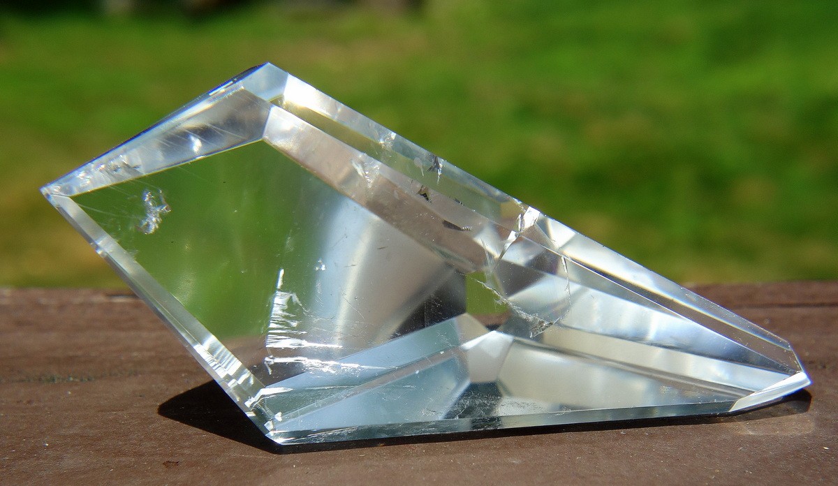 Polished Lemurian Quartz Free Form Crystal Portal