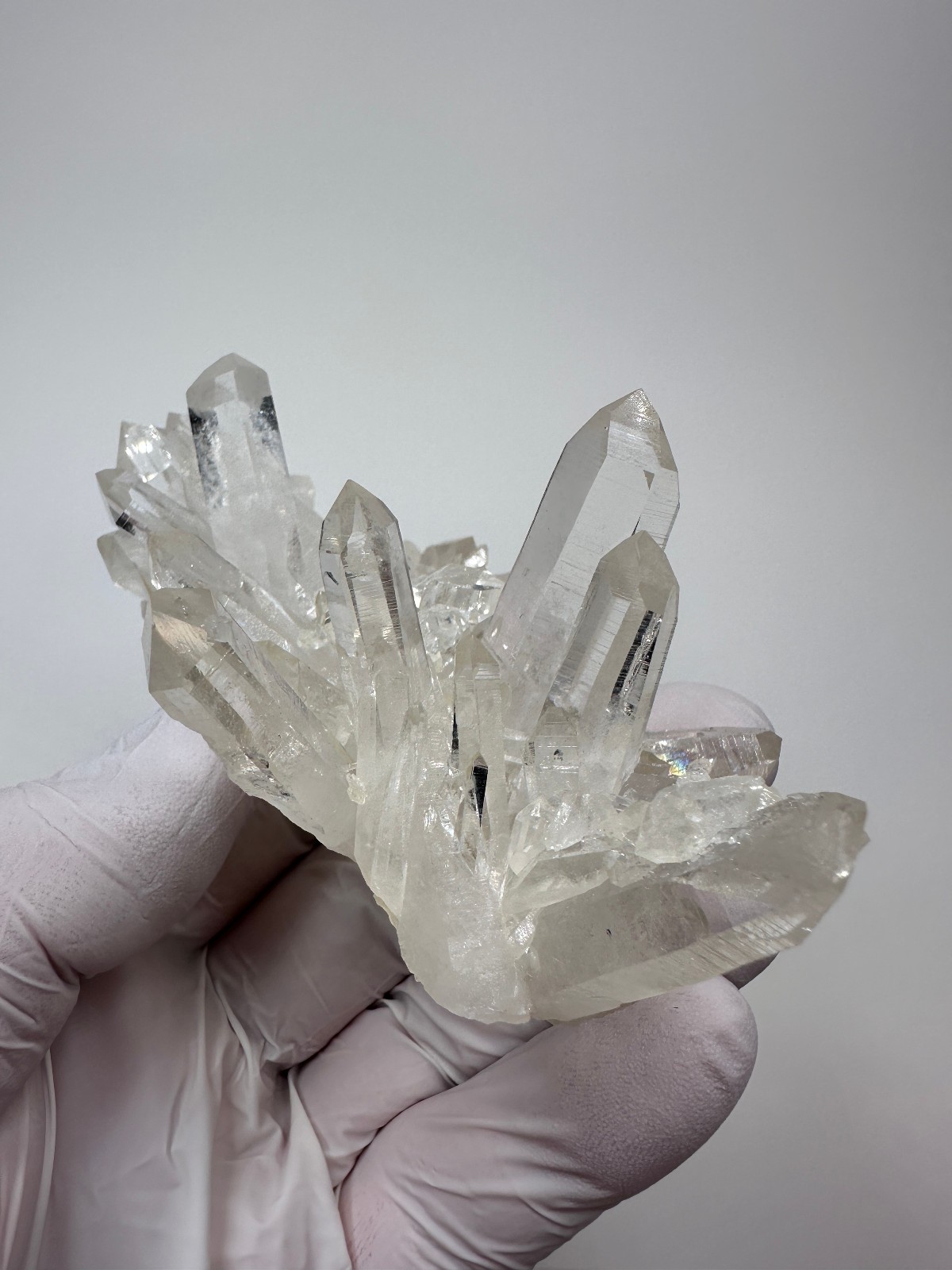 Top Quality Large Optical Clear Arkansas Quartz Crystal Cluster