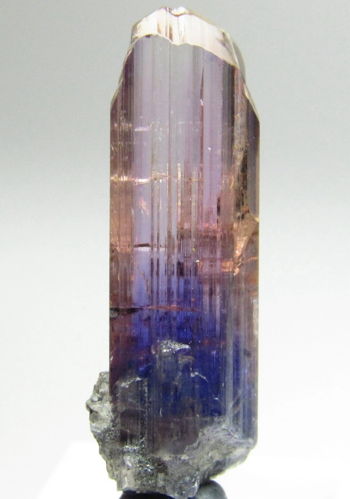 MIRACULOUS ULTRA RARE UNHEATED FANCY COLOR GEM TANZANITE CRYSTAL!!! TANZANIA