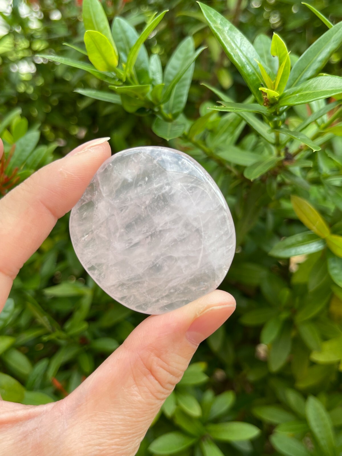 Rose Quartz Smooth Stone,1.5″-2″ Polished Rose Quartz Palm Stone, Wholesale Lot