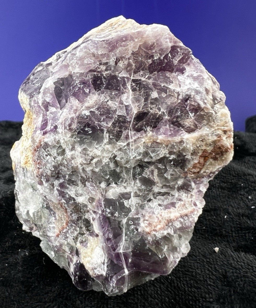 Fluorite and Calcite in Matrix – Ojuela Mine, Durango, Mexico 300 g