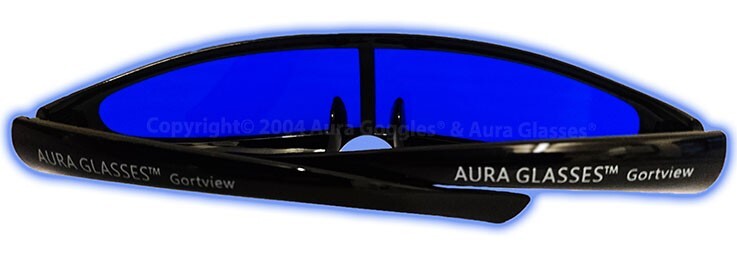 AURA GLASSES WIDE dicyanin style auras ghost goggles hunting reiki weird psychic