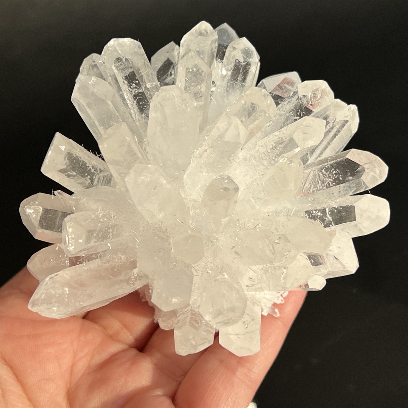 Top Fine Clear quartz cluster crystal fine cluster specimen Random 200g+ 1pc