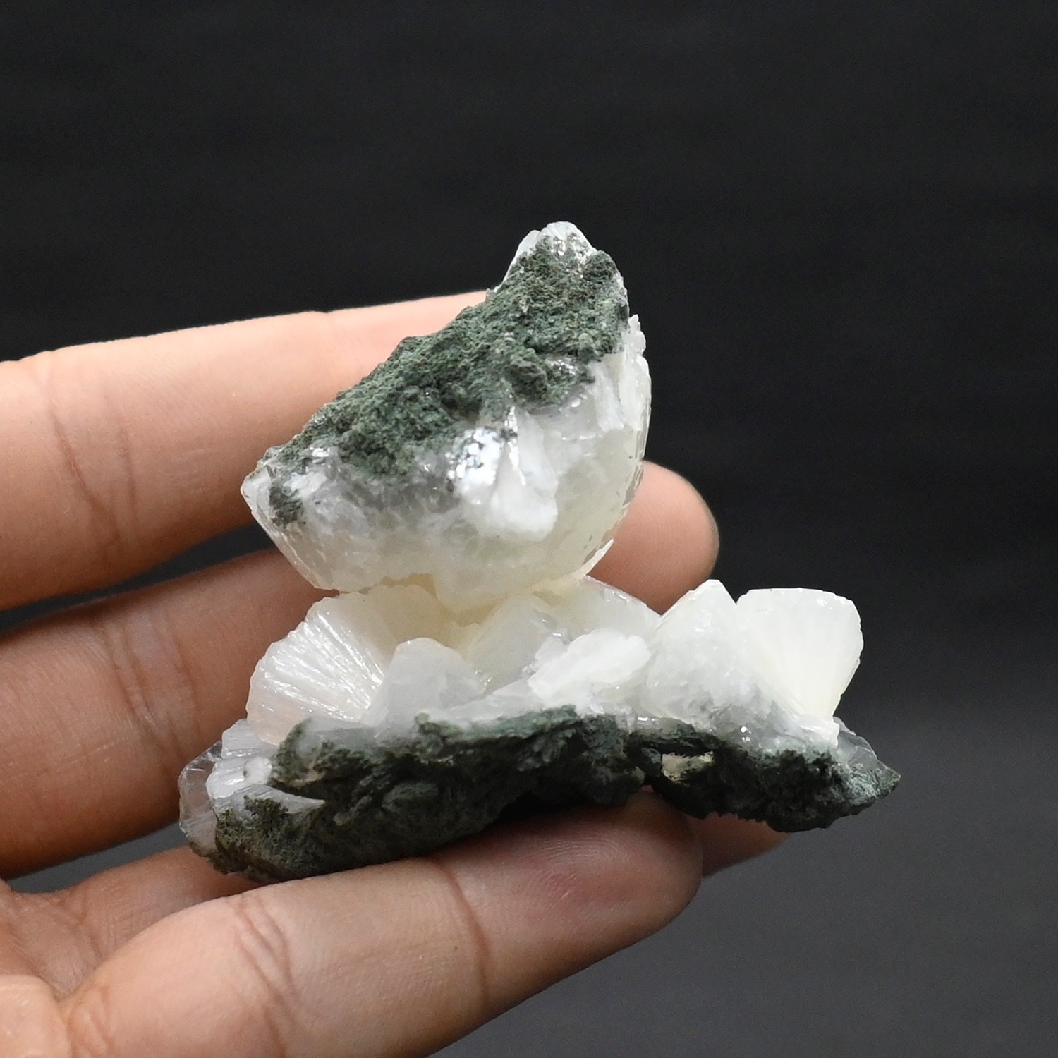 Cluster of stellerite (non precious natural stone) # 4554