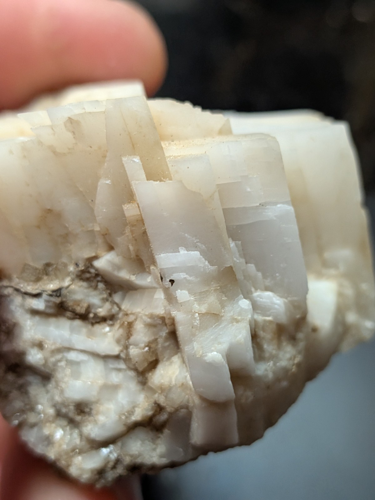 Calcite With Chalcopyrite And Fluorescent Bitumen And Fluorite, Kentucky