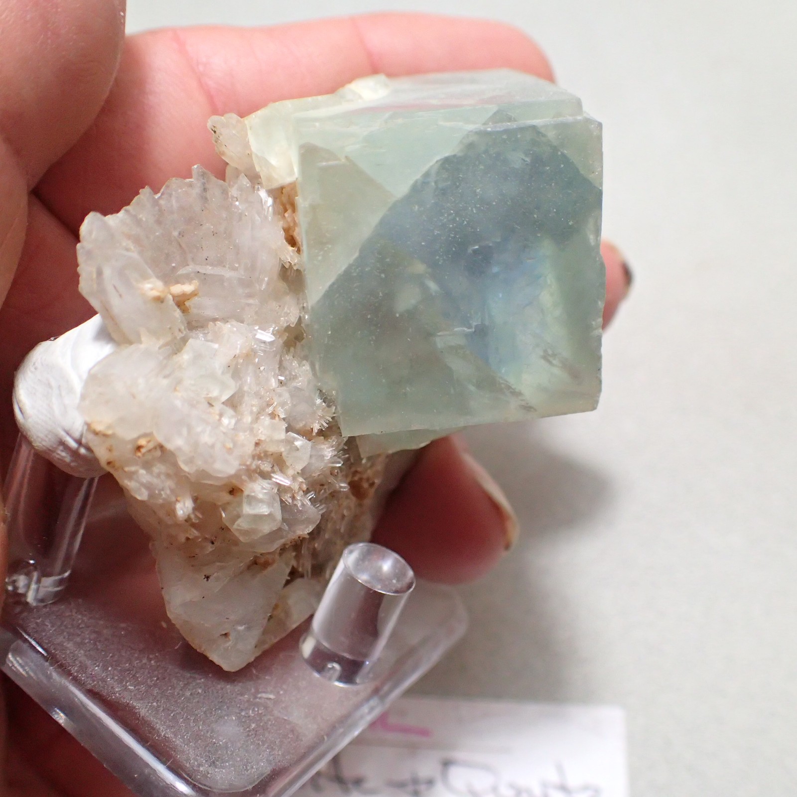 Fluorite & Calcite, Rieding Lake, Weisseck, Lungua, Salzburg, Austria