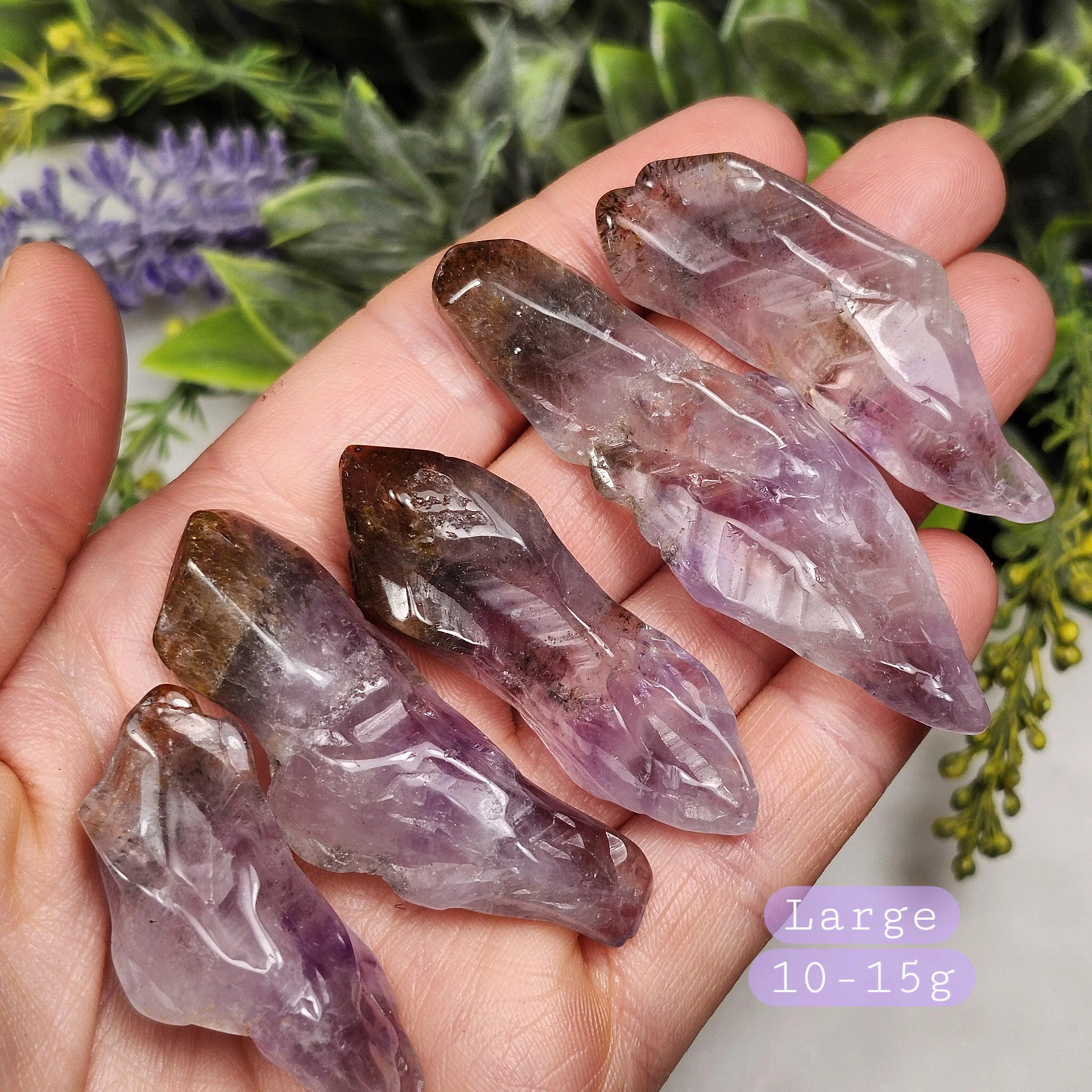 Super 7 Polished Crystal from Brazil
