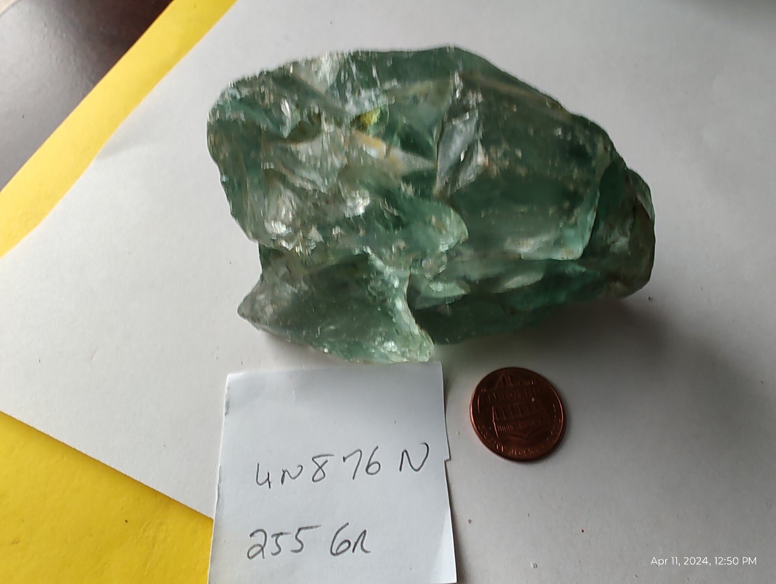 Mineral Stone Crystal Specimen 255 gram cosmic fragments master Andara