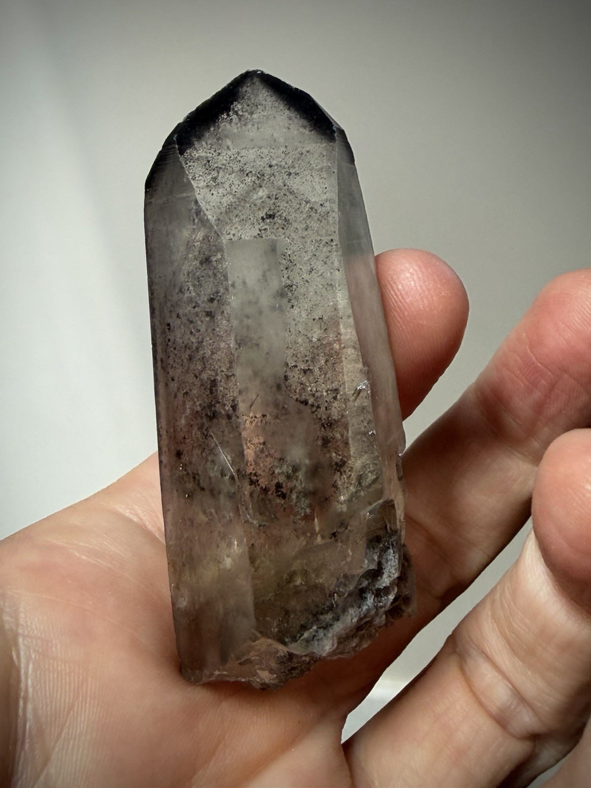 Phantom Quartz Crystal Lemurian Quartz Brazil Inclusion Quartz Phantom Inclusion