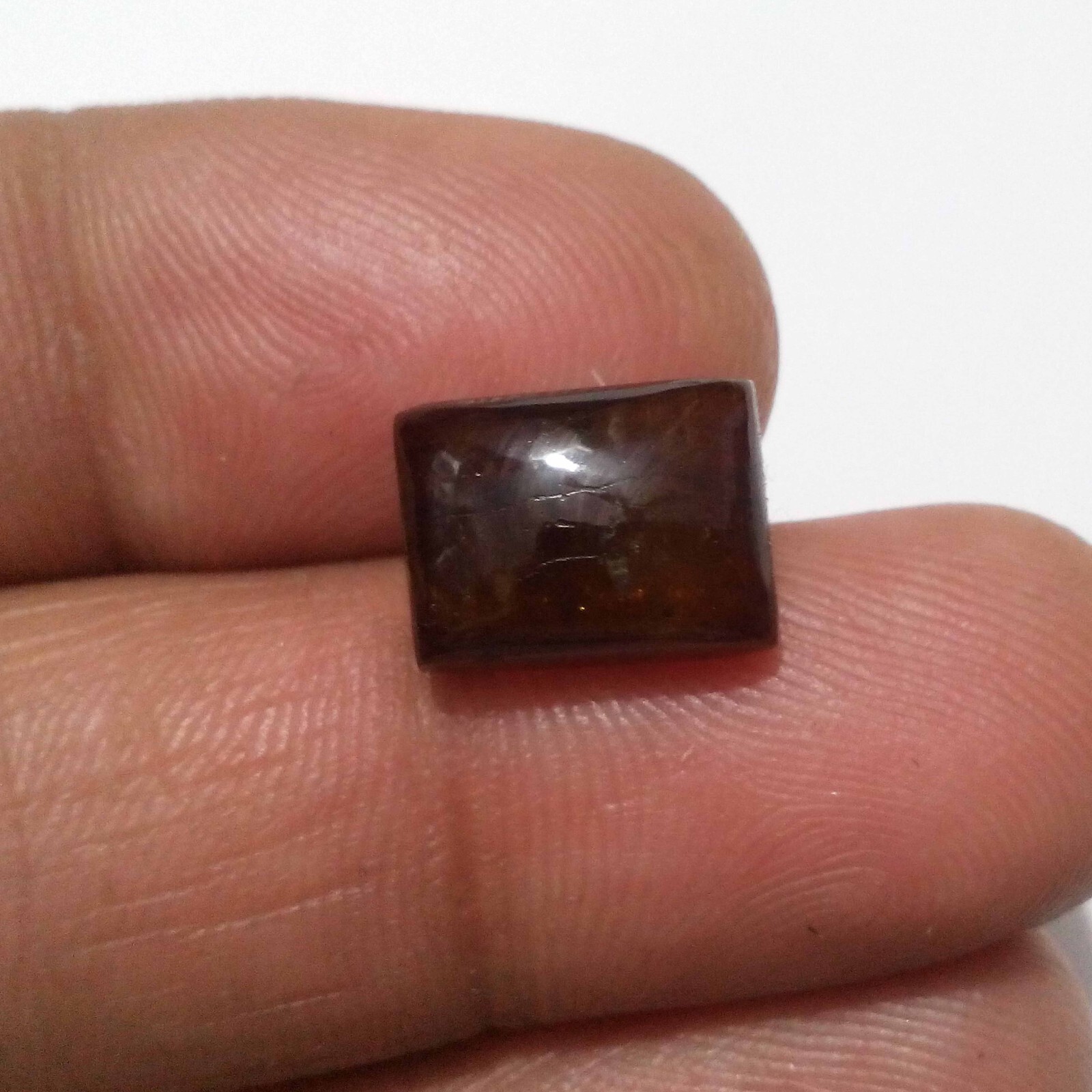 Glowing Fine Petroliam Tourmaline Cabochon Octagon Shape 7.35 Crt Loose Gemstone