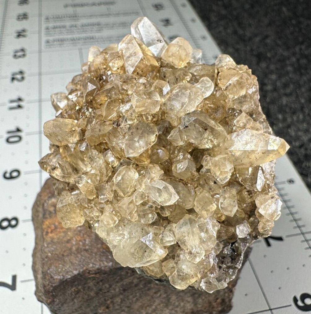 ➤ 2-1/2″ “HEDGEHOG” CALCITE CLUSTER Pleasant Ridge Rensselaer Indiana VIDEO➤541