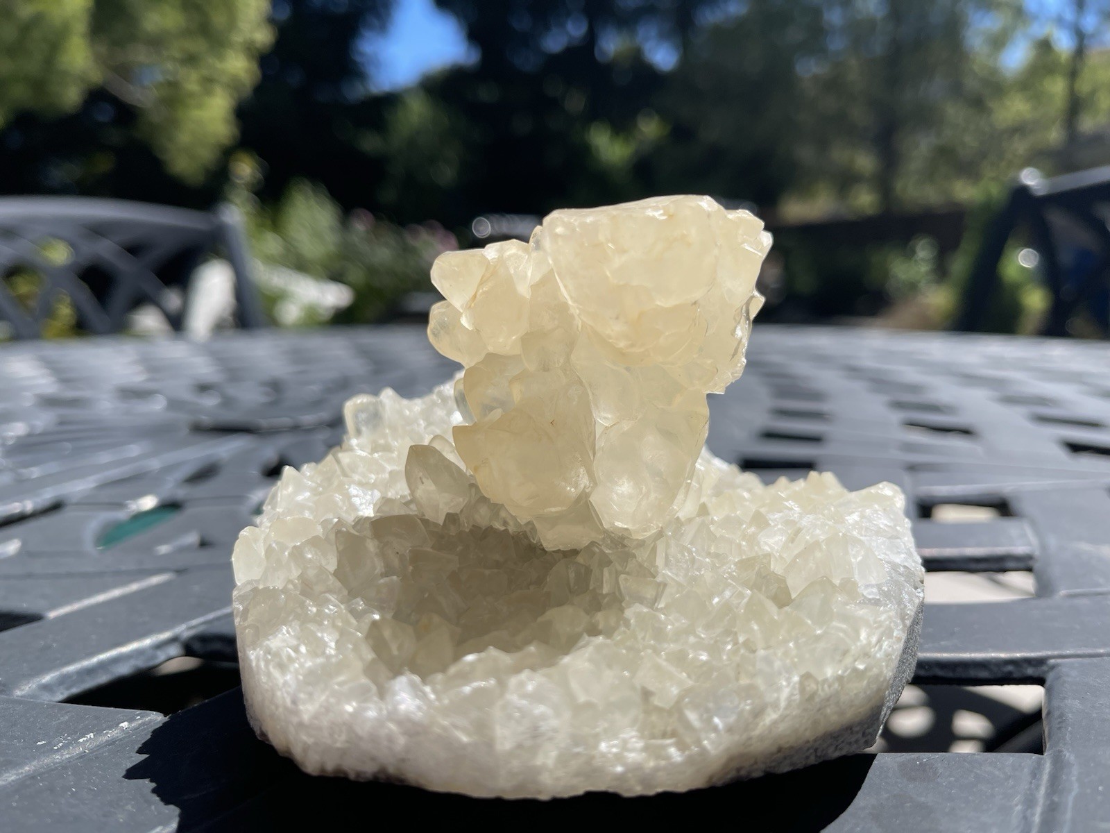 Calcite Crystals 488.92 Grams 4.0” Long, 3.7” and 2.0” Tall. From Pakistan.