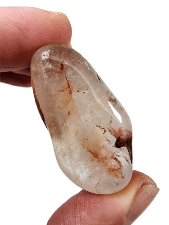 Dreamcoat Lemurian Crystal Polished Stone Brazil 28.8 grams