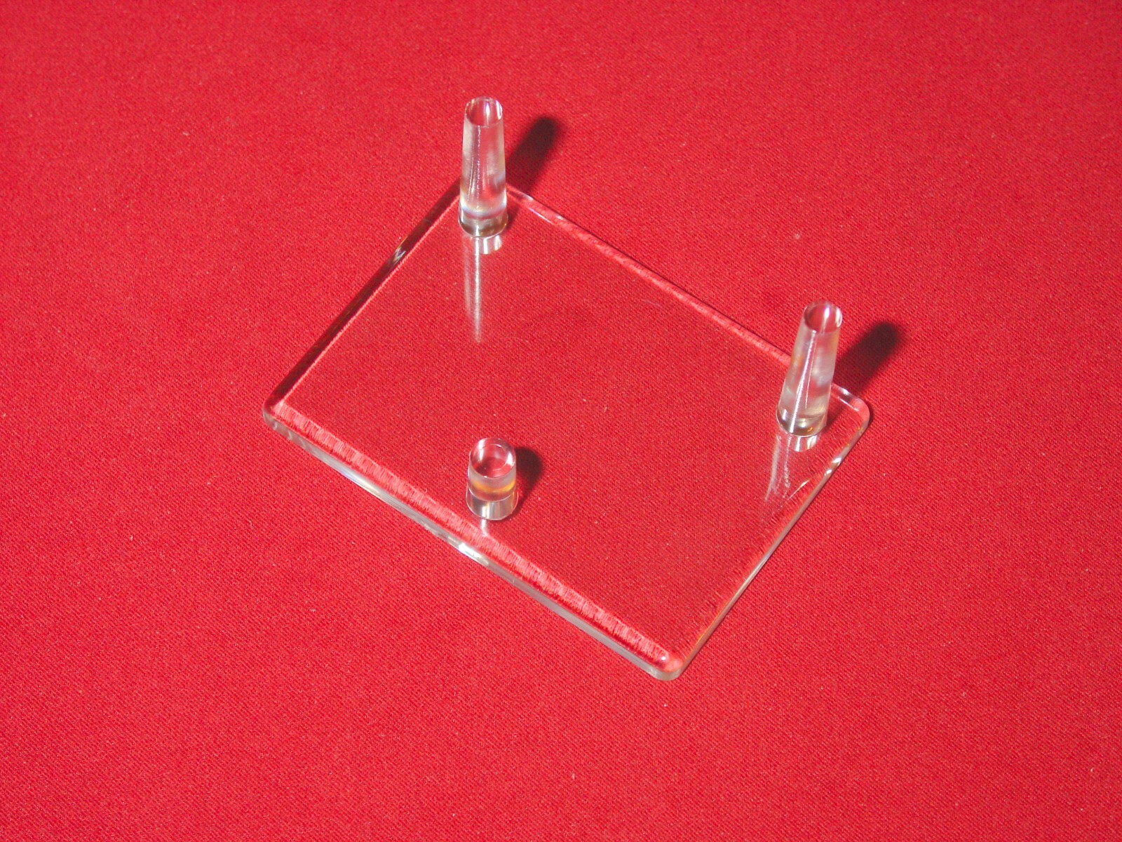 *3 Medium 2-1/2″ Three (3) Peg Display Stand For Spheres, Marbles, Eggs