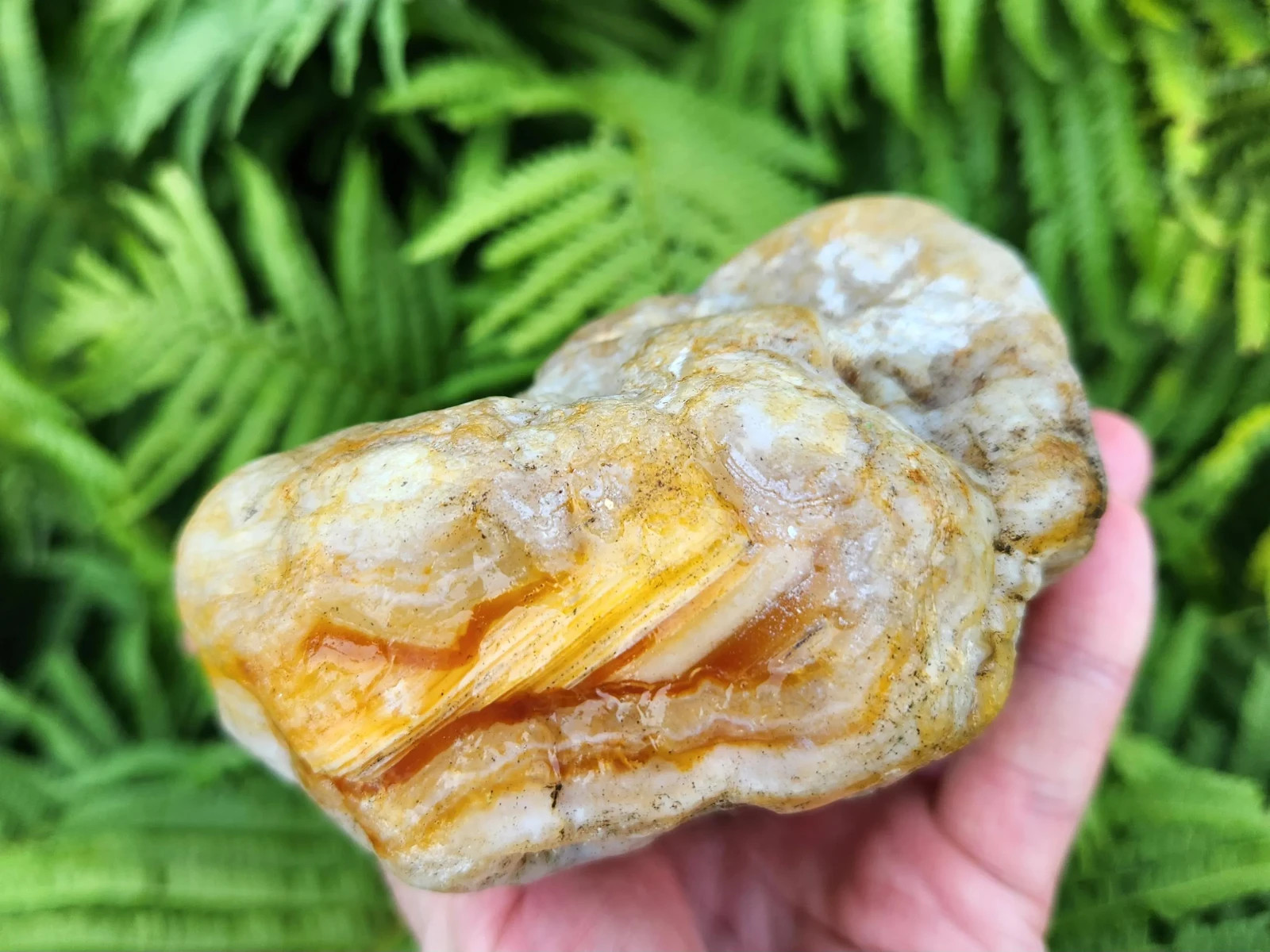 Large Oregon River Agate w/ Waterline Features, 2 lbs 4 oz, Chalcedony, Lapidary