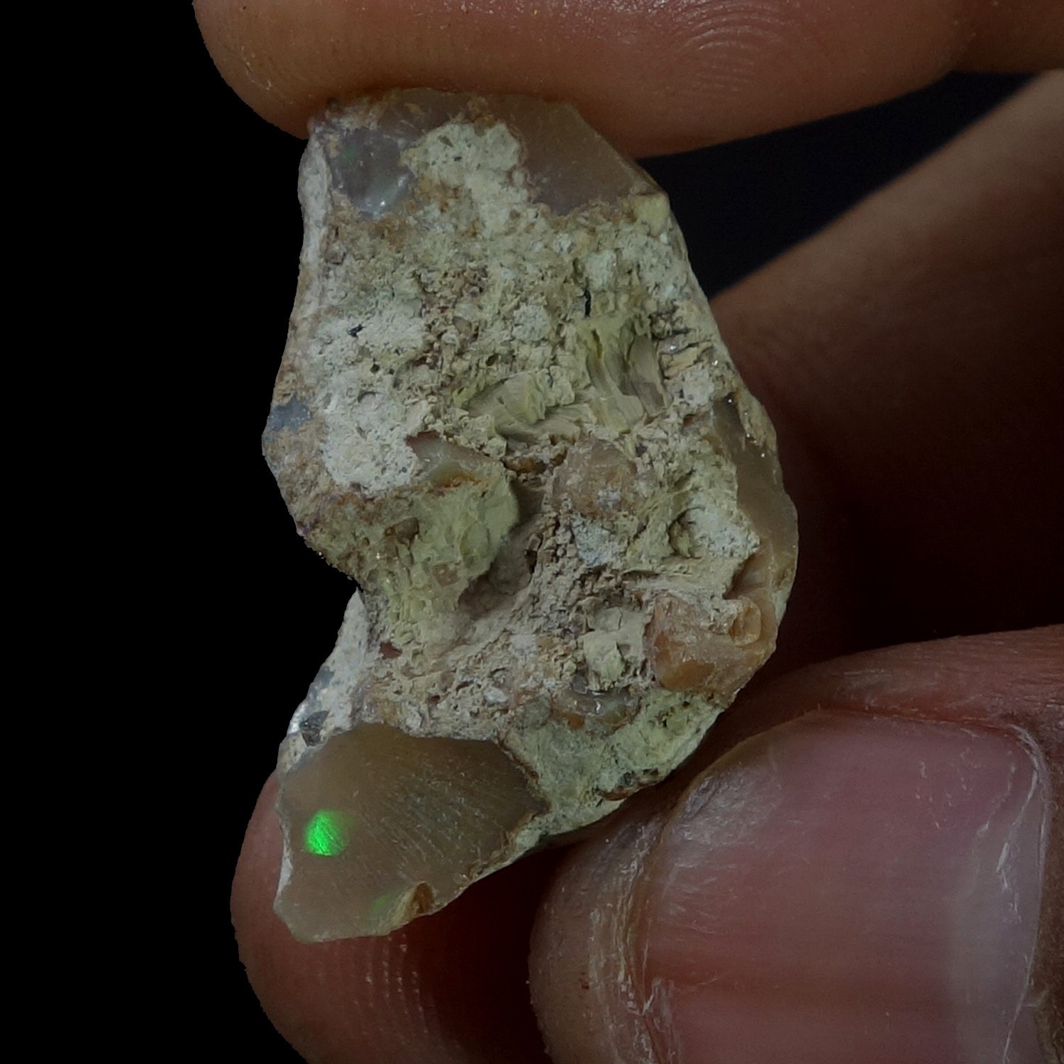 Natural Opal Rough 16.00 Cts Dry Ethiopian Opal Rough, Welo Opal Raw Fire Opal