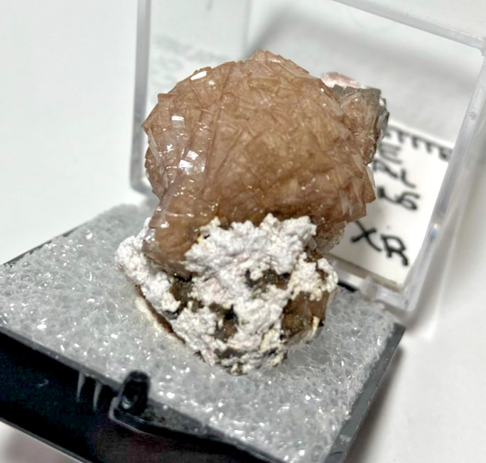 Exquisite VERY Rare Poldervaartite (Olmiite variety) & minor Calcite. S.A.