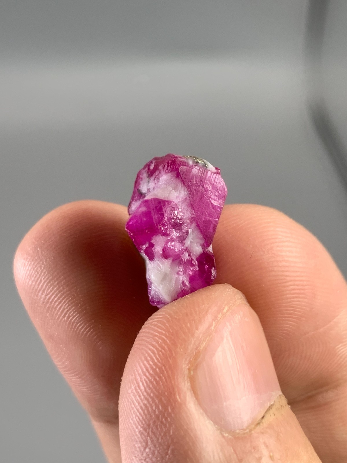 12.8ct Natural Ruby Crystal on Matrix Specimen – Jakdali Afghanistan Natural Gem