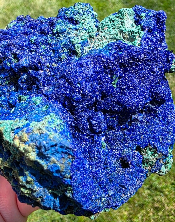 💙💚 High-Grade Azurite with Malachite — Touissit, Morocco 💚💙 1.5lbs