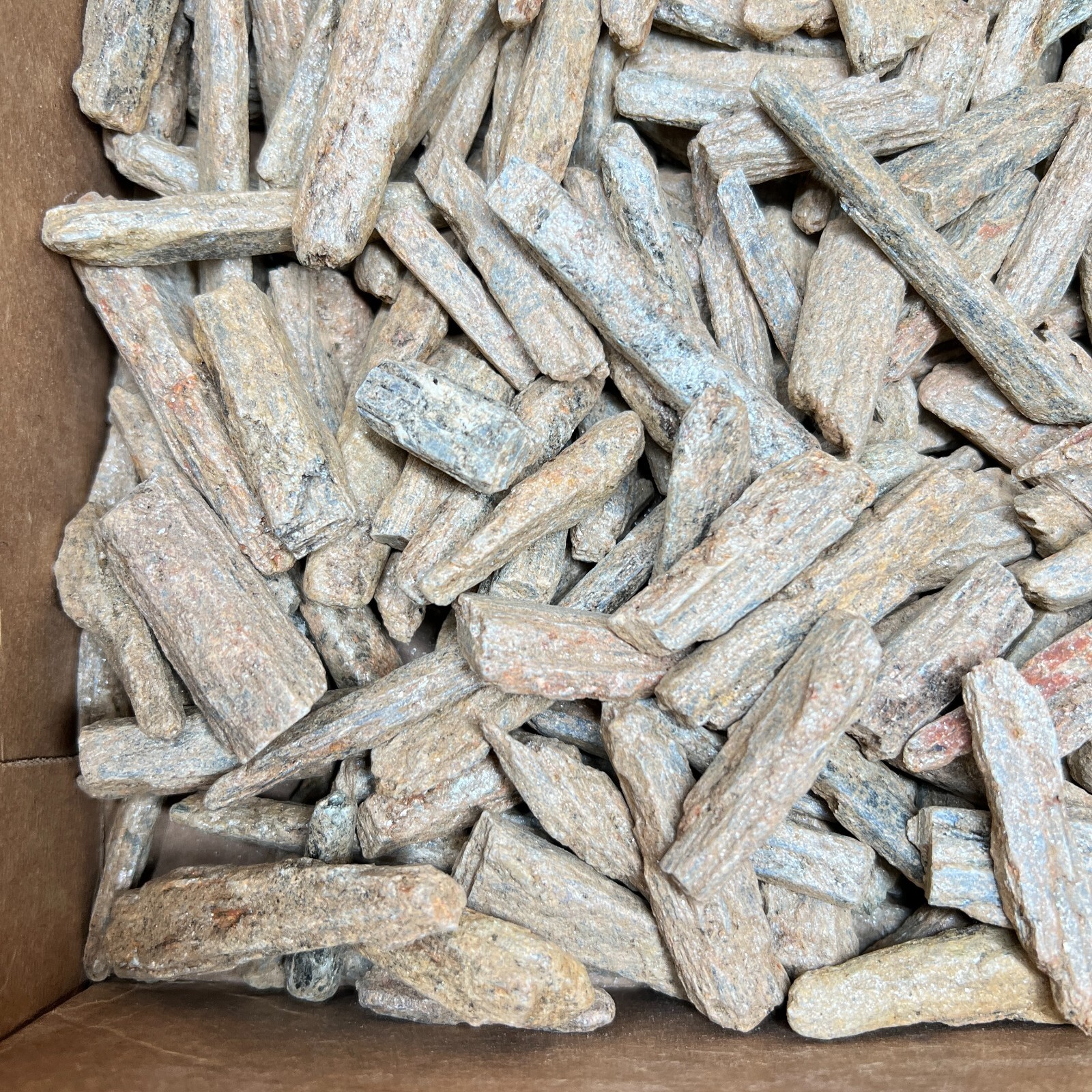BLUE KYANITE ROUGH MIX LOT 4.0 LBS FROM AFRICA