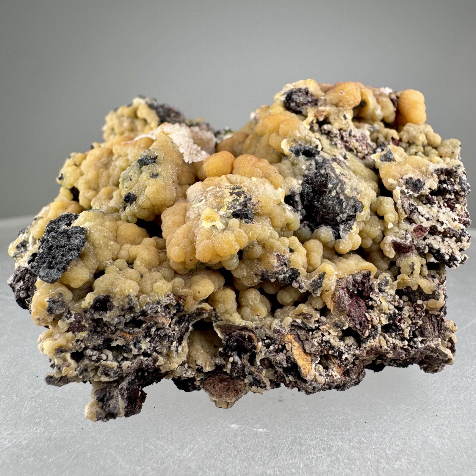 Fine & Unusual Orange Smithsonite: Tsumeb Mine, Tsumeb, Namibia- Classic!!