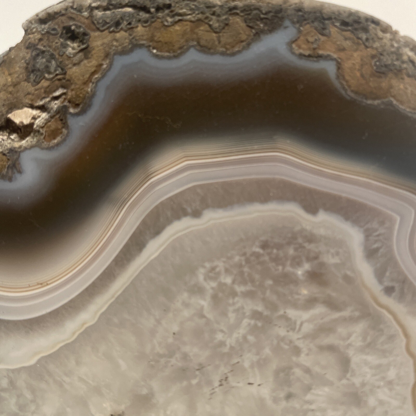 HUGE 3+ Pound Agate!! Cut, Not Polished BEAUTIFUL!!!